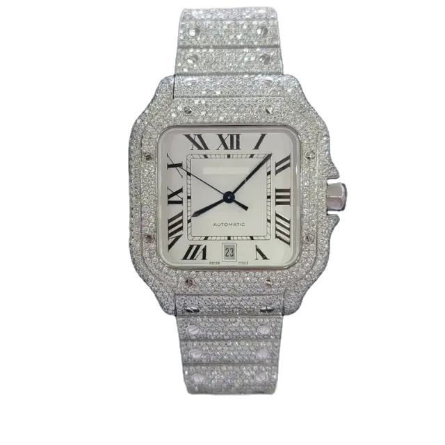 Highly Demanded Luxury Diamond Watches for Mens and Womens with Custom Packaging at Affordable Price from Indian Exporter