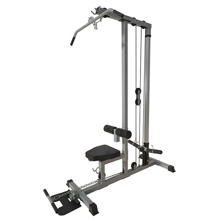 Exercise Lat Pulldown Machine Price Fitness Equipment Body Building Gym Lat Pull Down Bar Pulley Low Row Machine