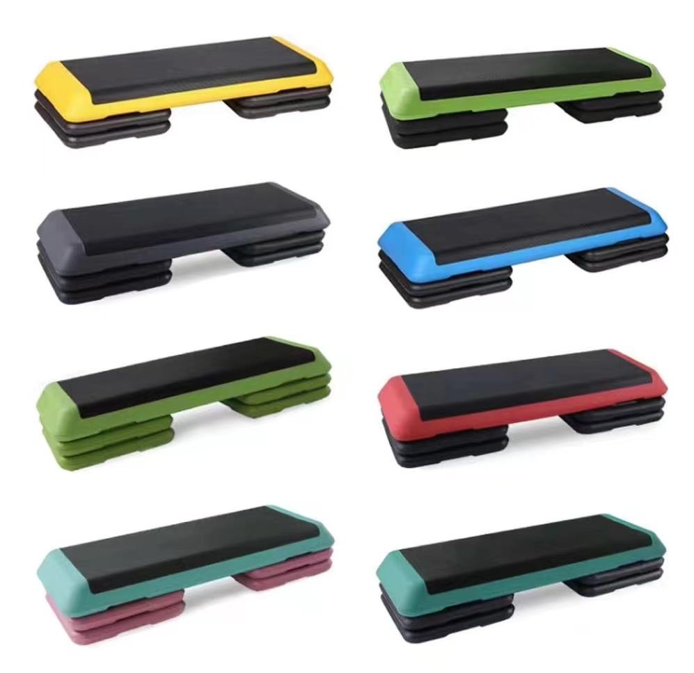 High-end SPORTS Adjustable Gym exercise Yoga Stepper Fitness Workout 3 Level Stepper Board Aerobic Step Bench
