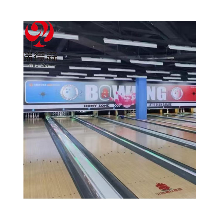 High Quality Indoor Synthetic bowling lanes entertainment sports Bowling line equipment