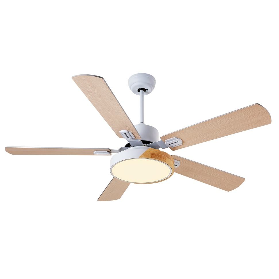 National Style Home Appliances Decorative Electric LED Lamps Ceiling Fan With Light