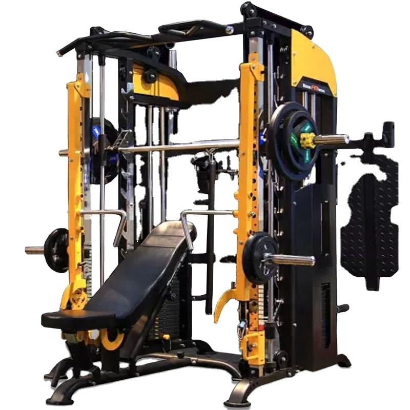 Easy Operation 3mm Thick Steel Weight Gym Equipment MND-C90 Free Weight Multi-Gym Multistation Gym Equipment For Sales