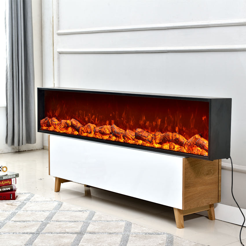 Built In 2000w Insert 3d Decor Electric Fireplace Heater With Ce Rohs Approved - Buy 3d Decor Electric Fireplace Heater,Electric