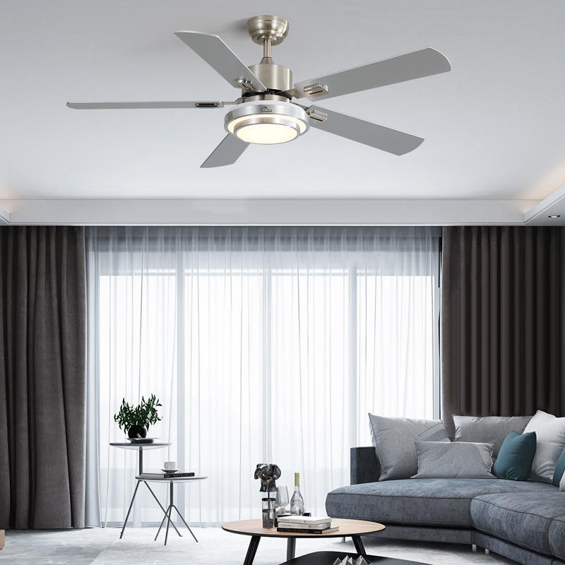 52 inch Control Remoto Para Ventilador De Techo Home Decorative 5 Blade Remote Control China Ceiling Fan With Light