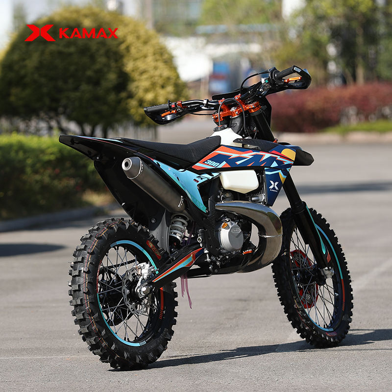 Hot selling KAMAX dirt bike K23 300cc 2-Stroke Sport Cross Motorcycle Off Road Motorcycle for Adult