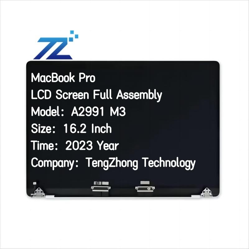 Original A2991 M3 Full LCD Assembly 2023 Year LCD Screen Assembly 16.2 Inch For MacBook Pro Laptop Screen Replacement