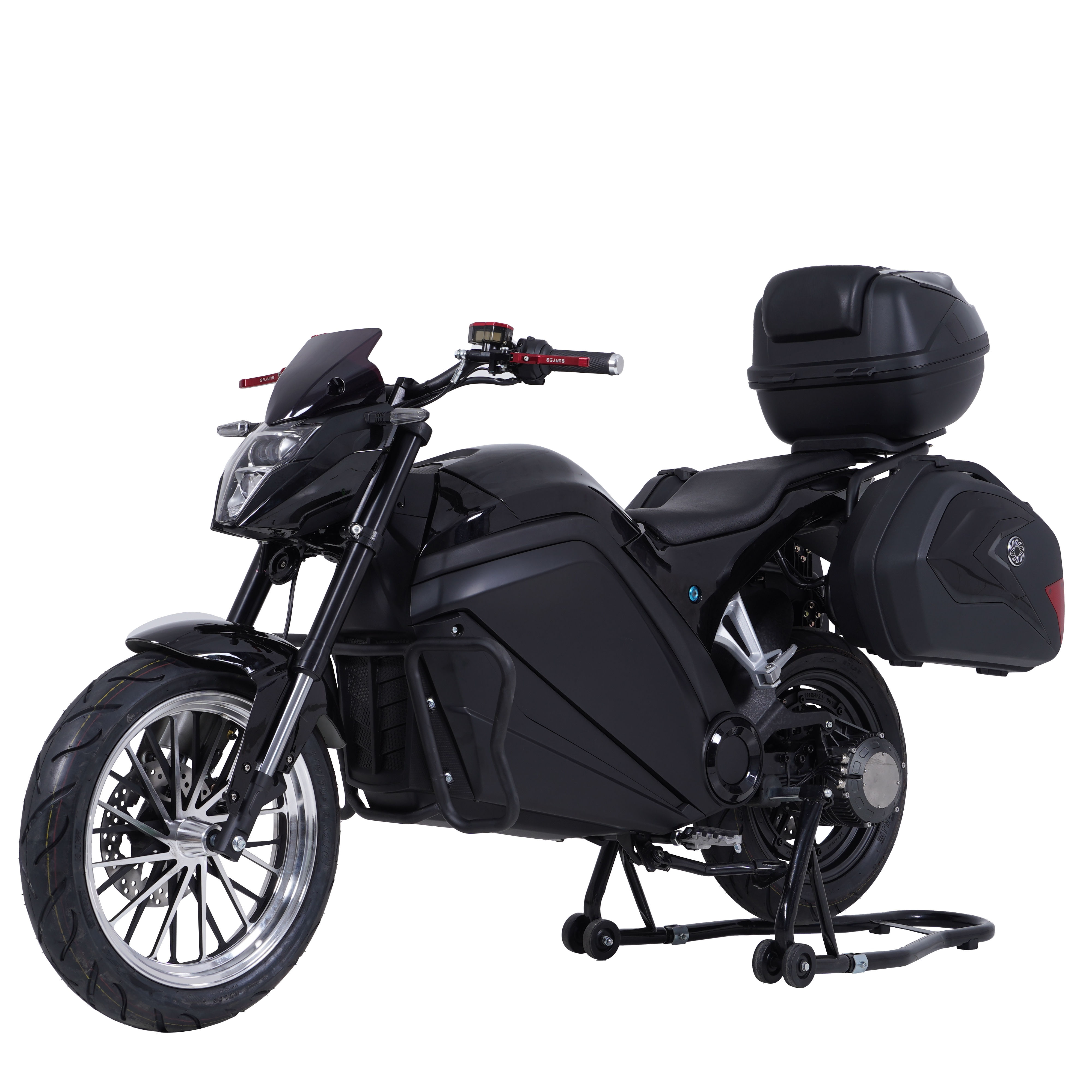 Have a Carrying Capacity High Horsepower Classic Retro Storage Road Electric Motorcycle