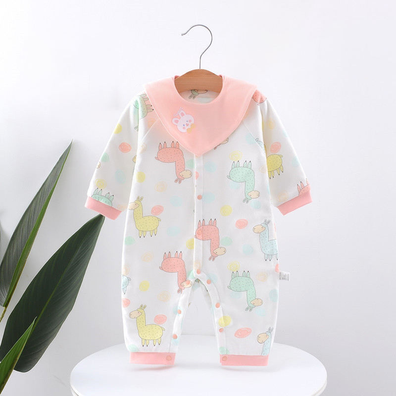 Baby Clothing Sets Baby Smock Clothing Romper Clothes Long Sleeve cotton Baby Pajamas