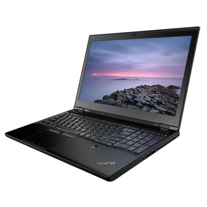 Used laptop Thinkpad-P50 i7-6th 16GB 512GB SSD 15.6'' mobile workstation mobile workstation Wholesale refurbishment