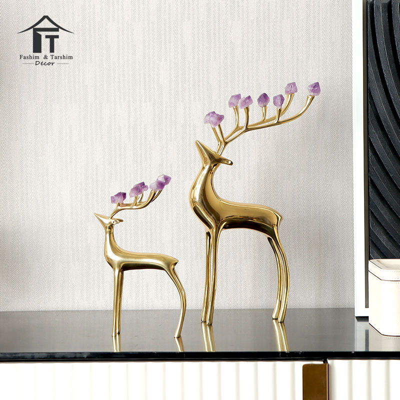Home Decor Interior Modern Desktop Living Room Metal Gold Accessories Other Luxury Decoration For Home Decor Wholesale
