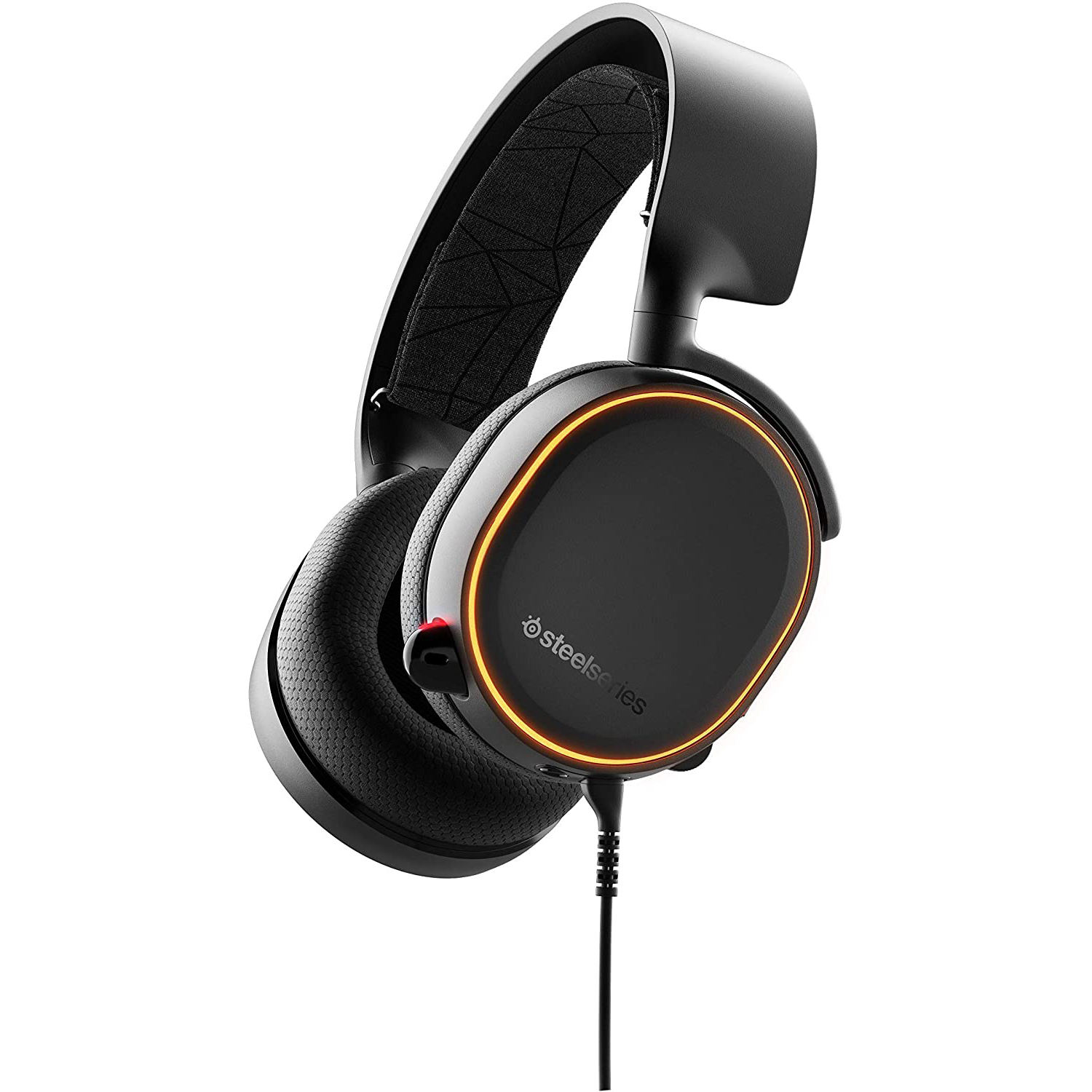 SteelSeries Arctis 5 - RGB Illuminated Gaming Headset with DTS Headphone: X v2.0 Surround Gaming headphone