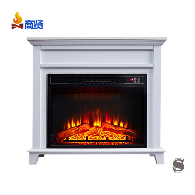 Indoor 18 inch Home Decorate Remote Control Led Fire Insert Electric Fireplace with Mantel
