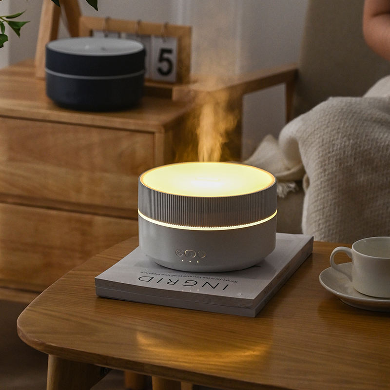 2024 desk Home 7color changeable light Decorative Ultrasonic Diffuser Aroma Air Humidifier Yoga Essential Oil Diffuser