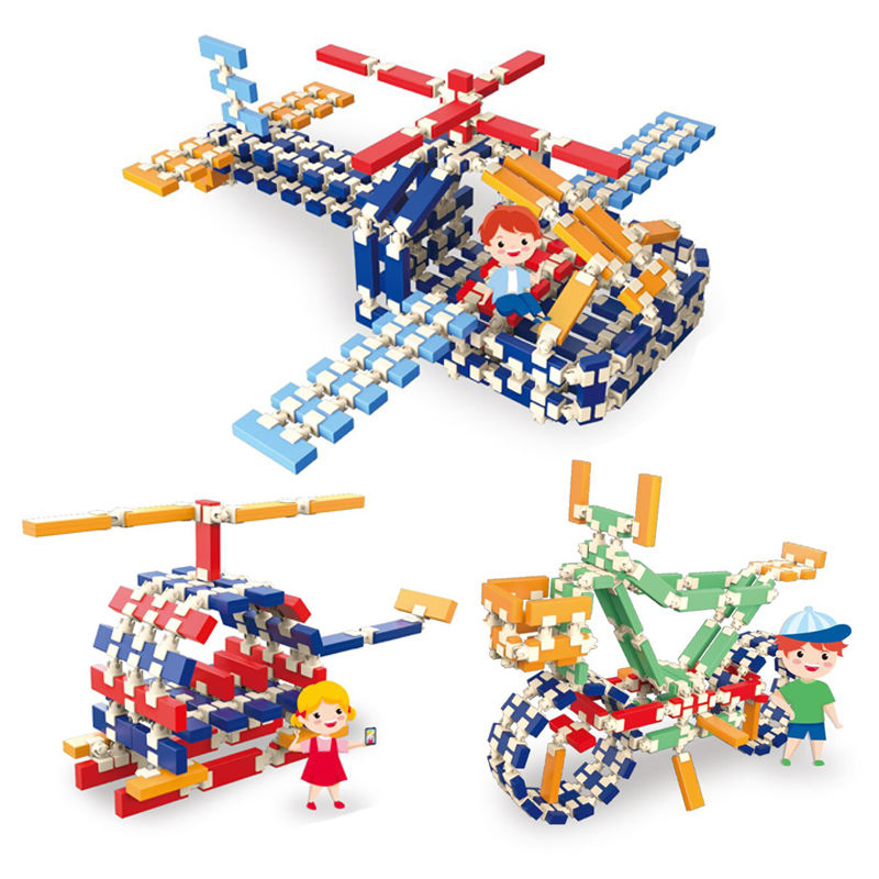 New factory wholesale children's educational toy blocks kids educational plastic building blocks toys