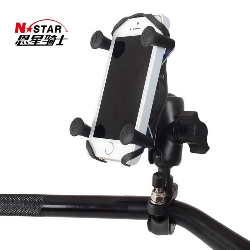 Motorcycle Mobile Phone Holder Accessories Adjustable Universal 3.5-6.5inch Ce Currency 5.5-6.5 Inch Mobile Phone CN;GUA N-STAR