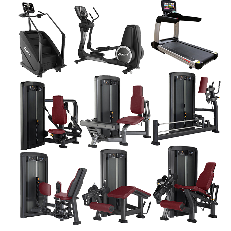 Ganas High End Commercial Gym Equipment Sports Equipment Tool Complete Gym Kit For Sports Clubs