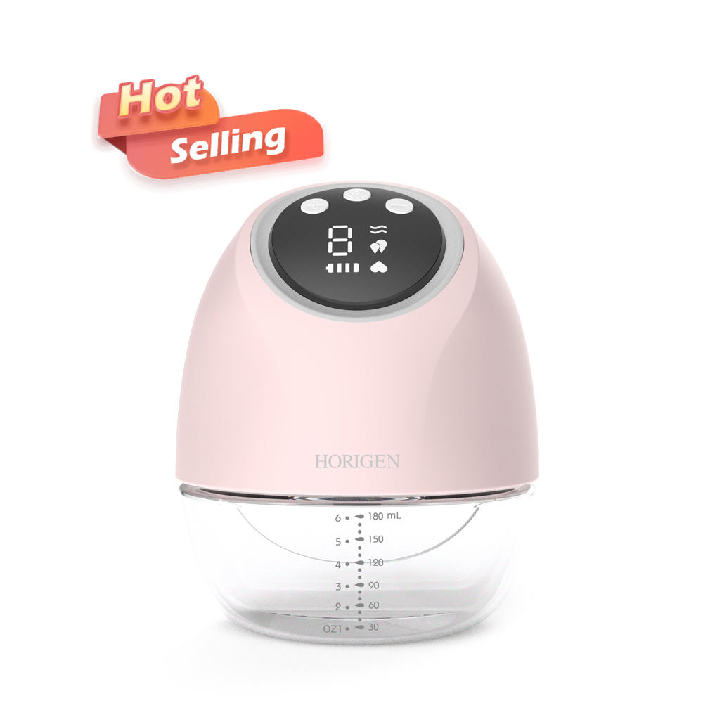 Factory custom baby products new electronic breastpump handsfree electric cordless wearable breast pump machine