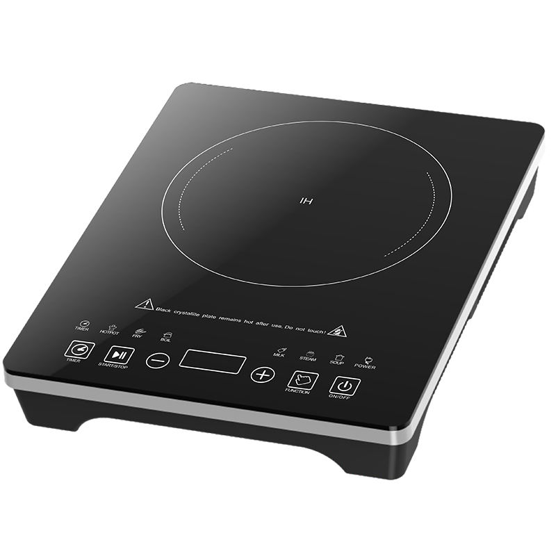 220V 2000W Energy Saving Electric Induction Cooker Plastic Household Appliance with English Touchpad Operation