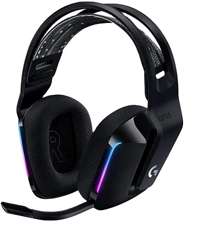 High quality 2021 Logitech G733 Wireless RGB Headphone lightweight Headset lightspeed Gaming Headphones