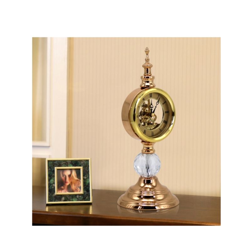 Vintage home decoration accessories luxury home decor decoration pieces boheme table clock Popular for living room