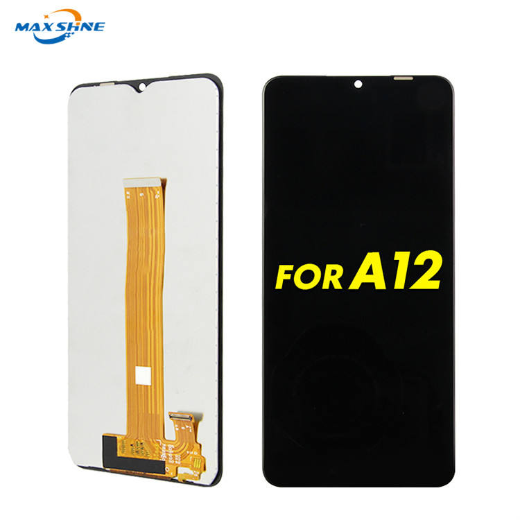 For Samsung A12 Mobile Spare Parts Lcd Screen Mobile Phone Lcd Digitizer Accessories