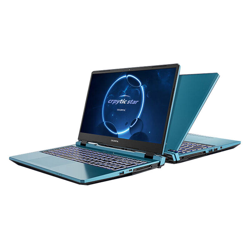 Colorful Hidden StarP15 Intel i7 15.6inch 16GB 512GB 2560*1440 IPS New Style Laptops Brand New Computers Blue