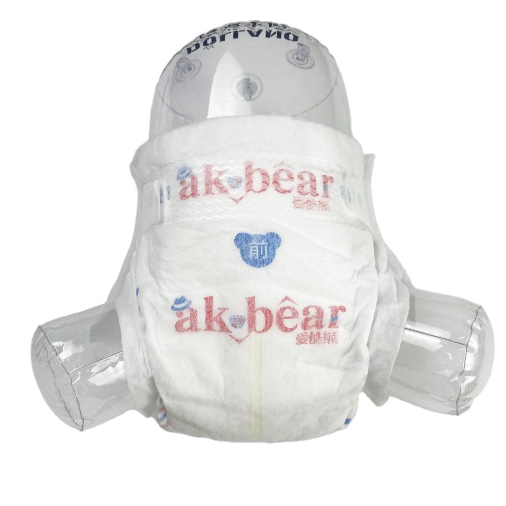 ak-bear High Quality Disposable Dipers Wholesale Direct diaper Factory Dry Diapers couche bebe en gros baby products