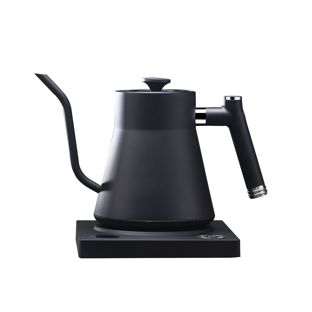 Smart Home Appliances Electric Kettle Water Samovar Coffee Pot Tea Maker Wooden Decor Gooseneck Kettle Stainless Steel OEM White