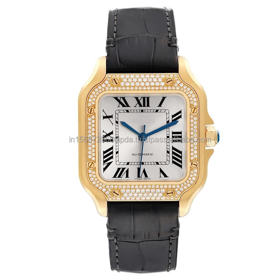 Ladies Watches Leather Female Waterproof Quartz 14k Gold Women Watch Reloj Mujer Luxury Diamond Watch For Women Jewelry