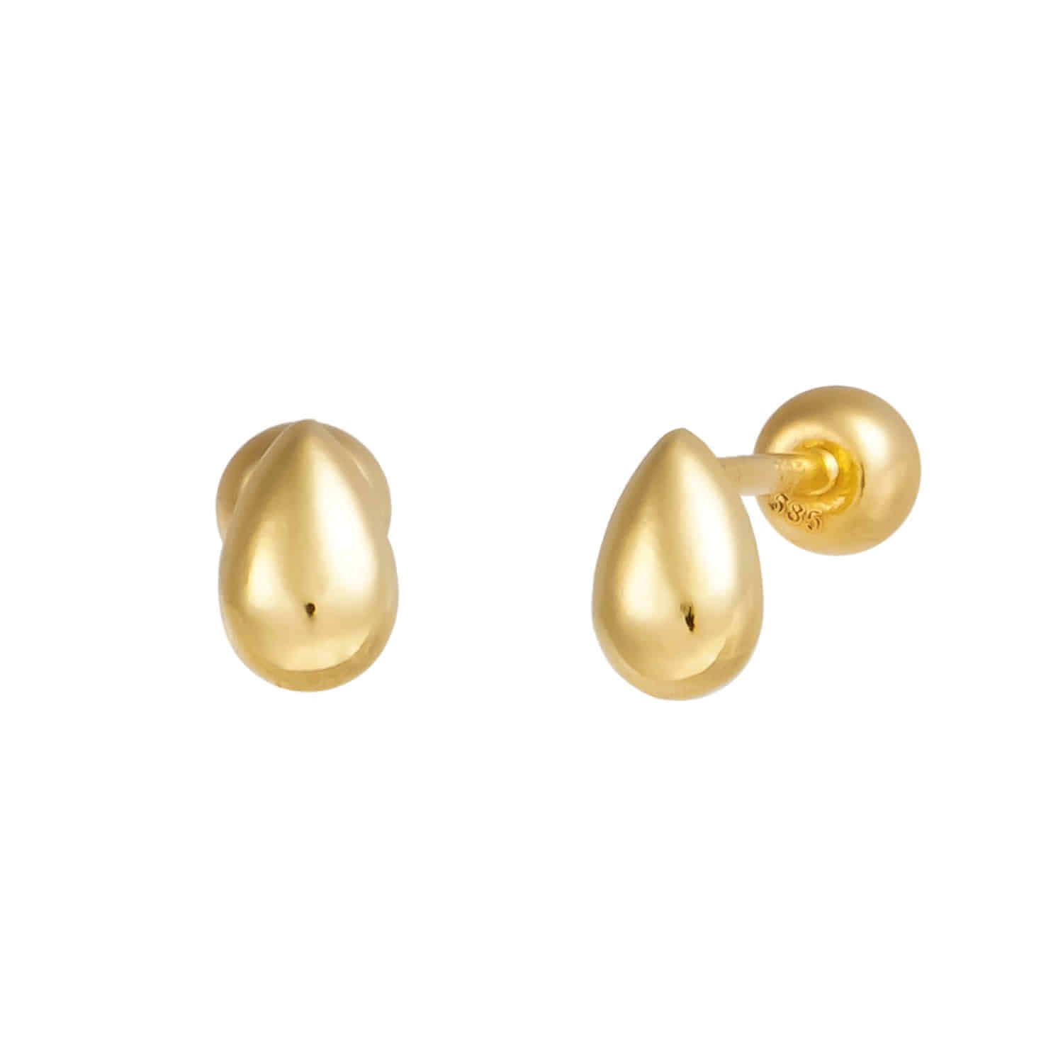 [artpierce] 14k Gold Mini Waterdrop Basic Piercing Establishing Itself As A Top Brand In The Jewelry Industry Made In Korea 