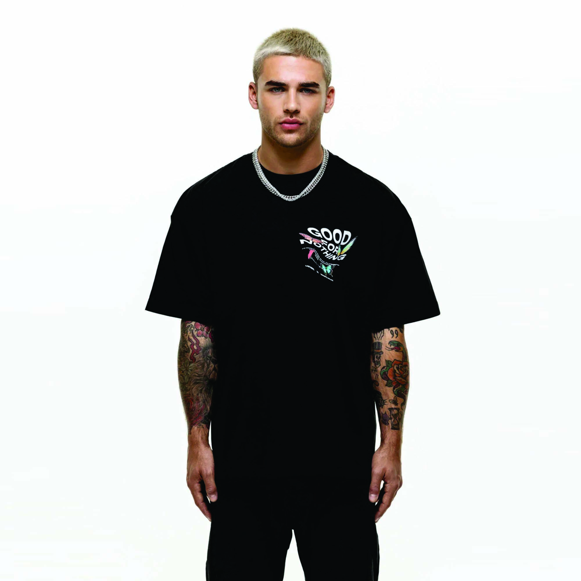 Luxury Brand Men's Oversized T-shirts - 100% Cotton,Custom Premium Essentials Hip Hop Tees 