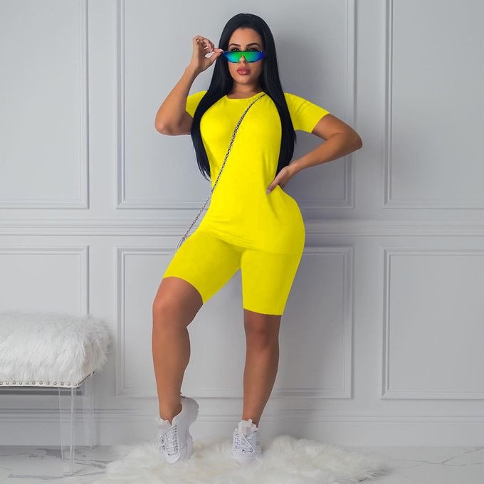 Custom Plus Size Women's Clothing 2 Piece Sets Workout Graphic Shirts Short Sets For Women Women Two Piece Set Summer 2023 