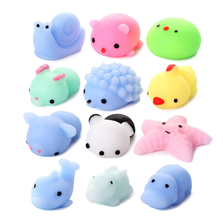 Kawaii Mini Cute Soft Fidget Sensory Mochi Squishy Toys For Kids 