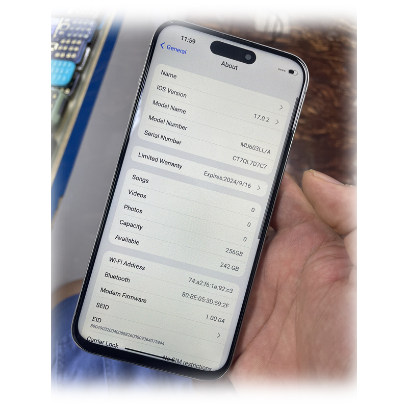 Unlock Clone 15 Pro Max Cell Phone Original 1:16.8 Inch Big Screen 5g Smartphone 8gb + 512gb Global Unlock Mobile Phone 