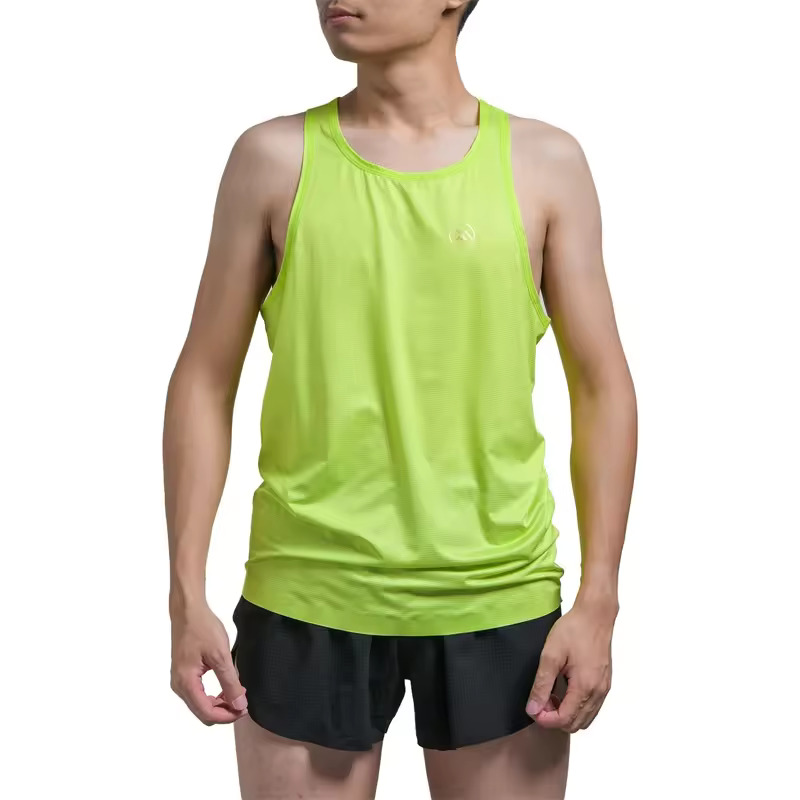 Monton Custom Sublimation Print Running Singlet Anti Uv Marathon Sport Quick Dry Tank Top Seamless Fitness Vest 