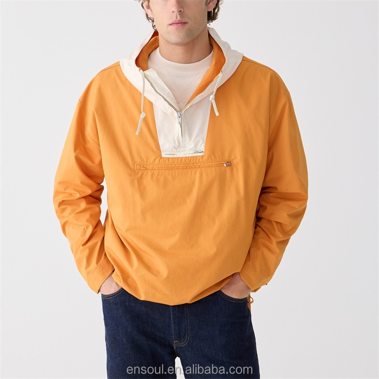 Custom Embroidered Patch Logo Water Proof Nylon Wind Breaker Outdoor Waterproof Windbreaker Jackets For Men 