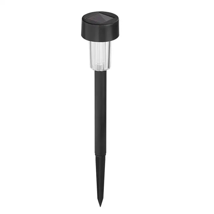 100mah Ip65 Solar Led Garden Light White Outdoor Waterproof Abs Lamp Body Environmentally Friendly For Landscape Application 