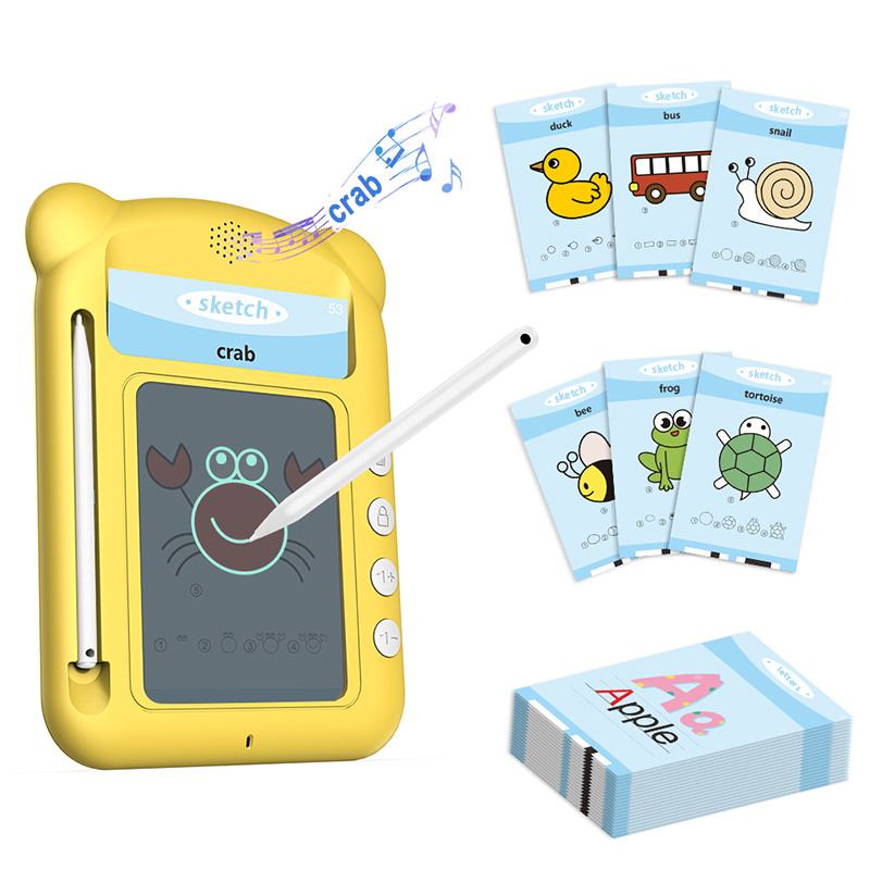Upgraded Model Preschool Education Kids Toys Flash Cards Reading Machine For Toddlers 0-8 Years 