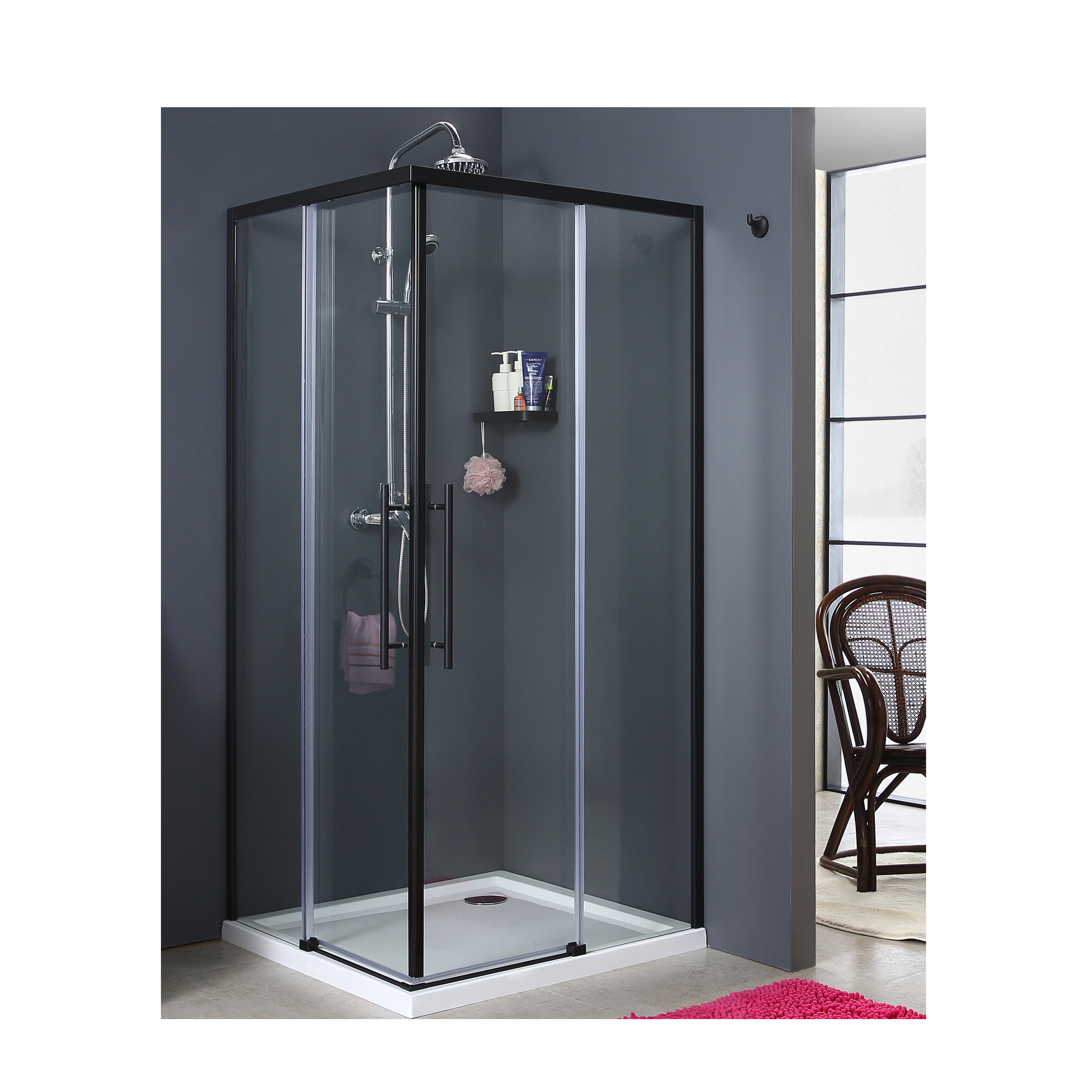 Easy Insatallation Easy Cleaning Framneless Shower Room 