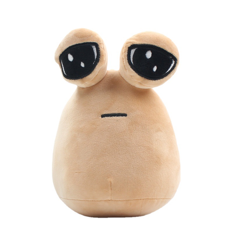 Hot Design Cute Plush Dolls Pou My Pet Alien Game Peripheral Action Figure Pou Plush Toy Children's Gift Stuffed Animals Toys 