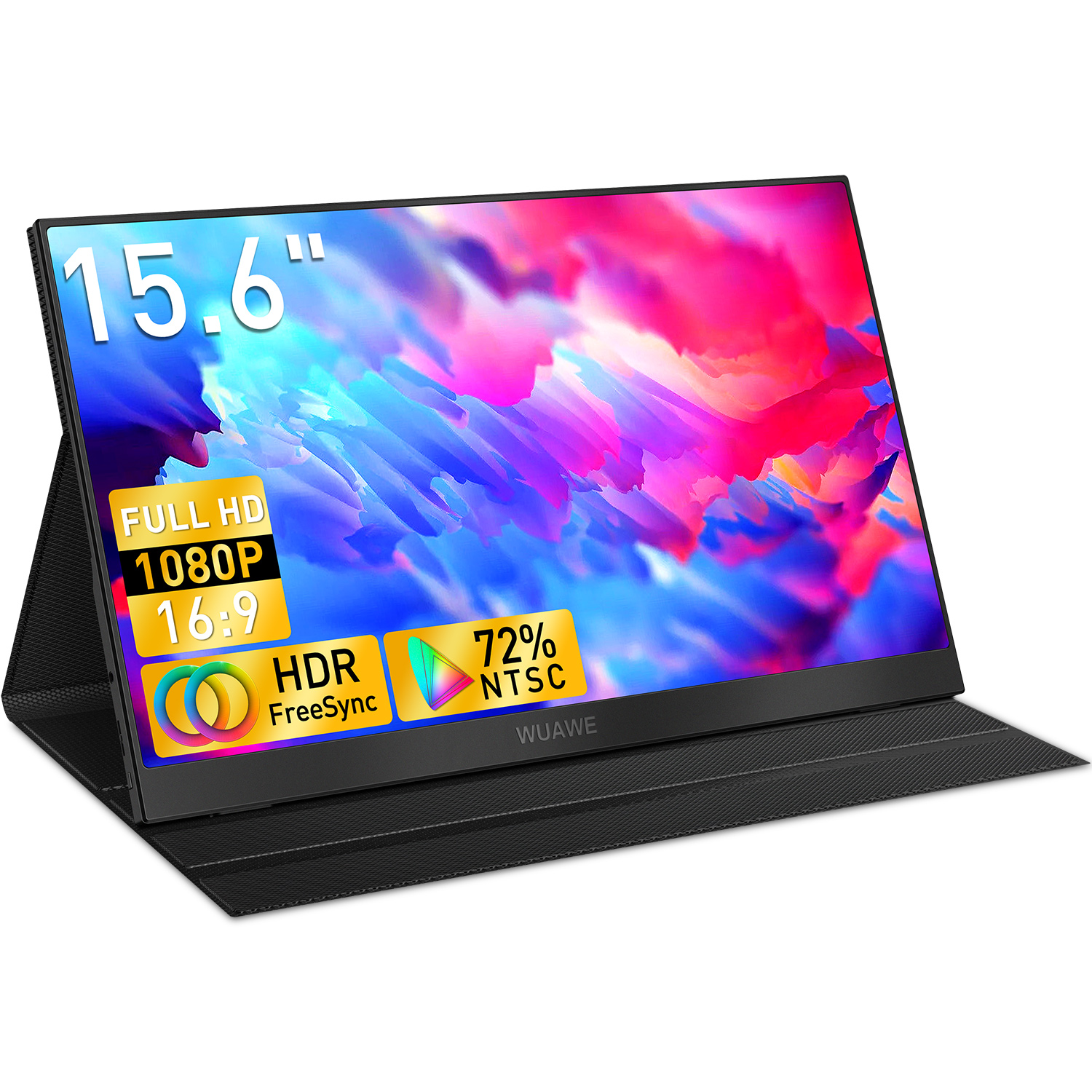 Manufacture Portable Monitor For Laptop,14 15.6 16 Inch Game Small Usb C Hdmi Travel External Second Computer Screen For Phone 