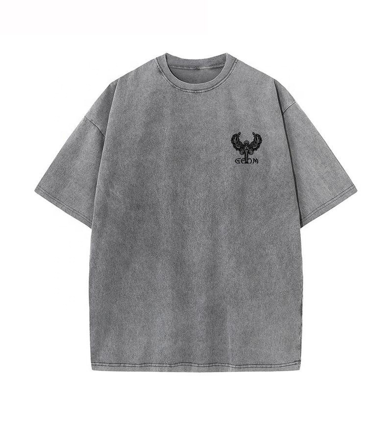 Summer Men Washed Style Men T Shirt Star With The Same Style To Do Old Style Fashion Sport T Shirt For Man 