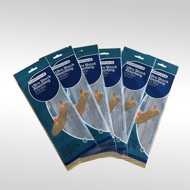 Opp Insole Bag With Custom Logo And High Transparent Materials For Packing Shop-pad And Sock Professional Bag Manufacturer 