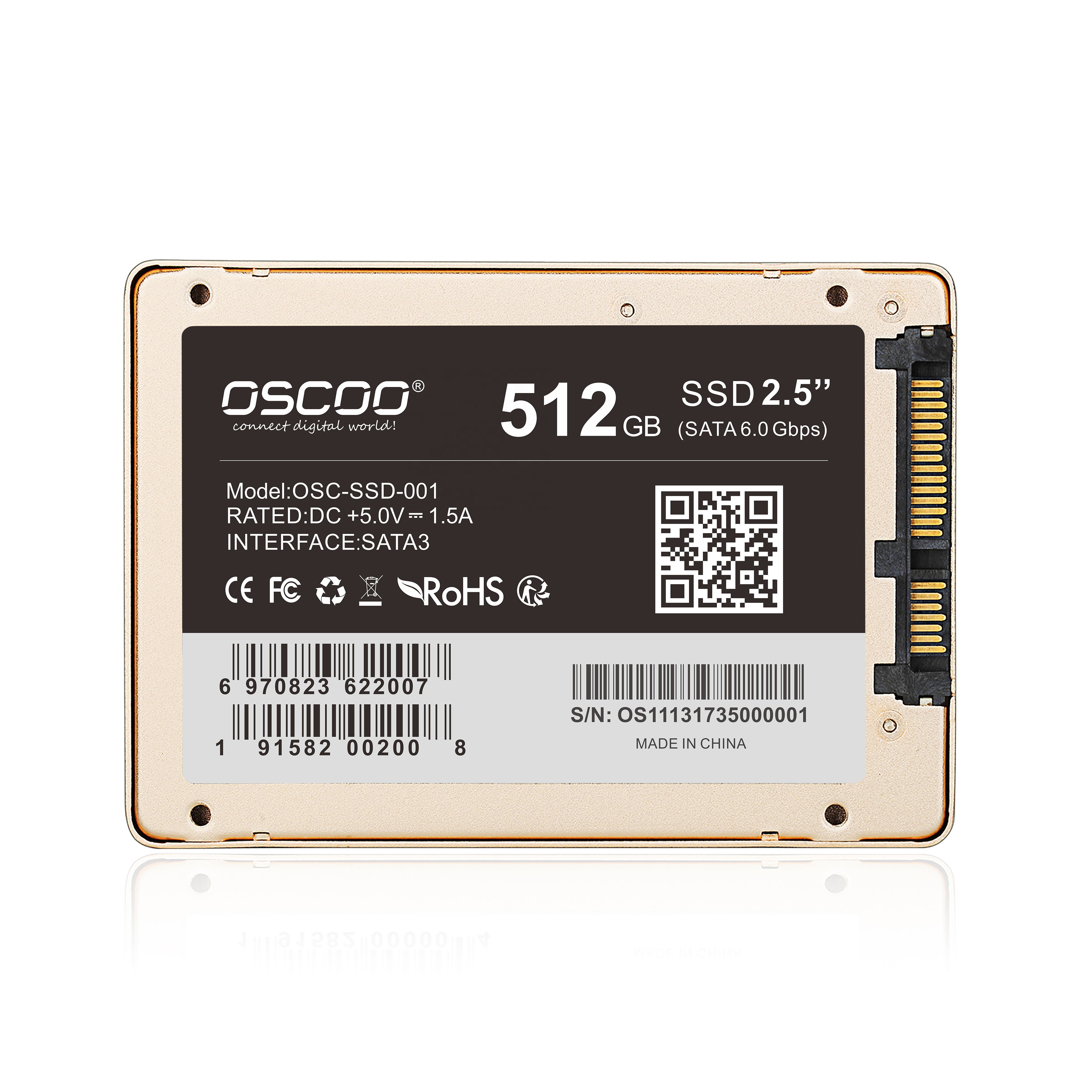 2.5" Sata3 Ssd 1tb Hard Disk Ssd Hard Drive High Speed Solid State Drive Disco Duro Computer Accessories 