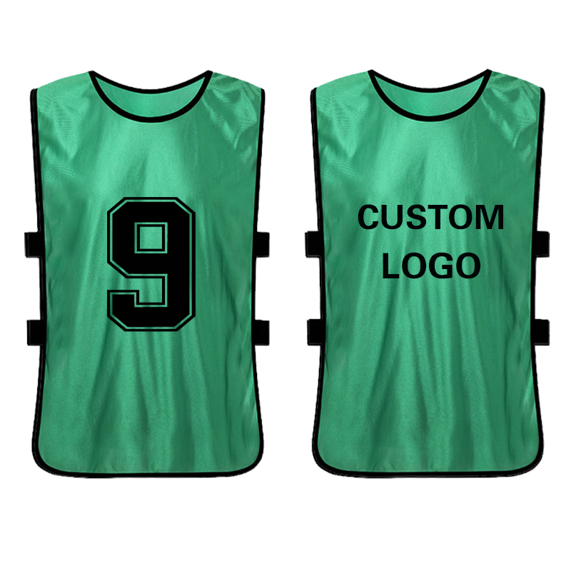 Custom Breathable Soccer Training Vest Kids Football Bibs American Football Training Bibs Gps Sports Vest For Football Players 