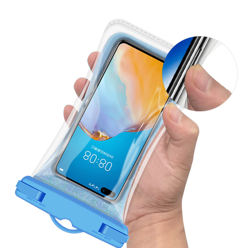 New Product Customizable Logo 100% Floating Waterproof Pouch Mobile Phone Bag For Swimming Travel Surfing 