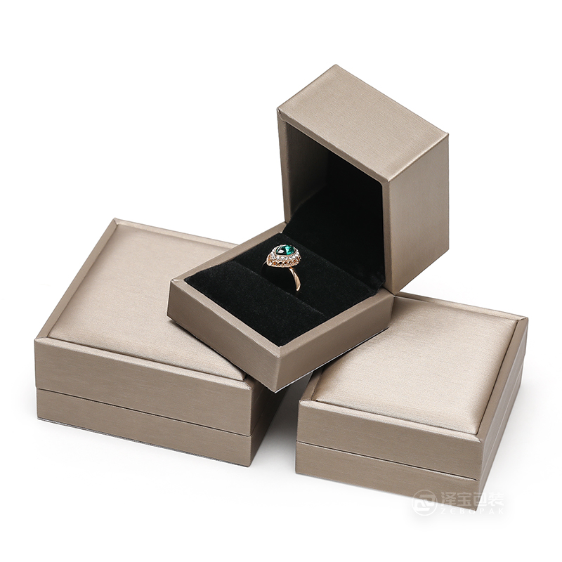 Eco-friendly Material Customized Logo Pu Leather Pendant Ring Jewelry Box Sets Bracelet Gift Bangle Jewelry Box Accessories 