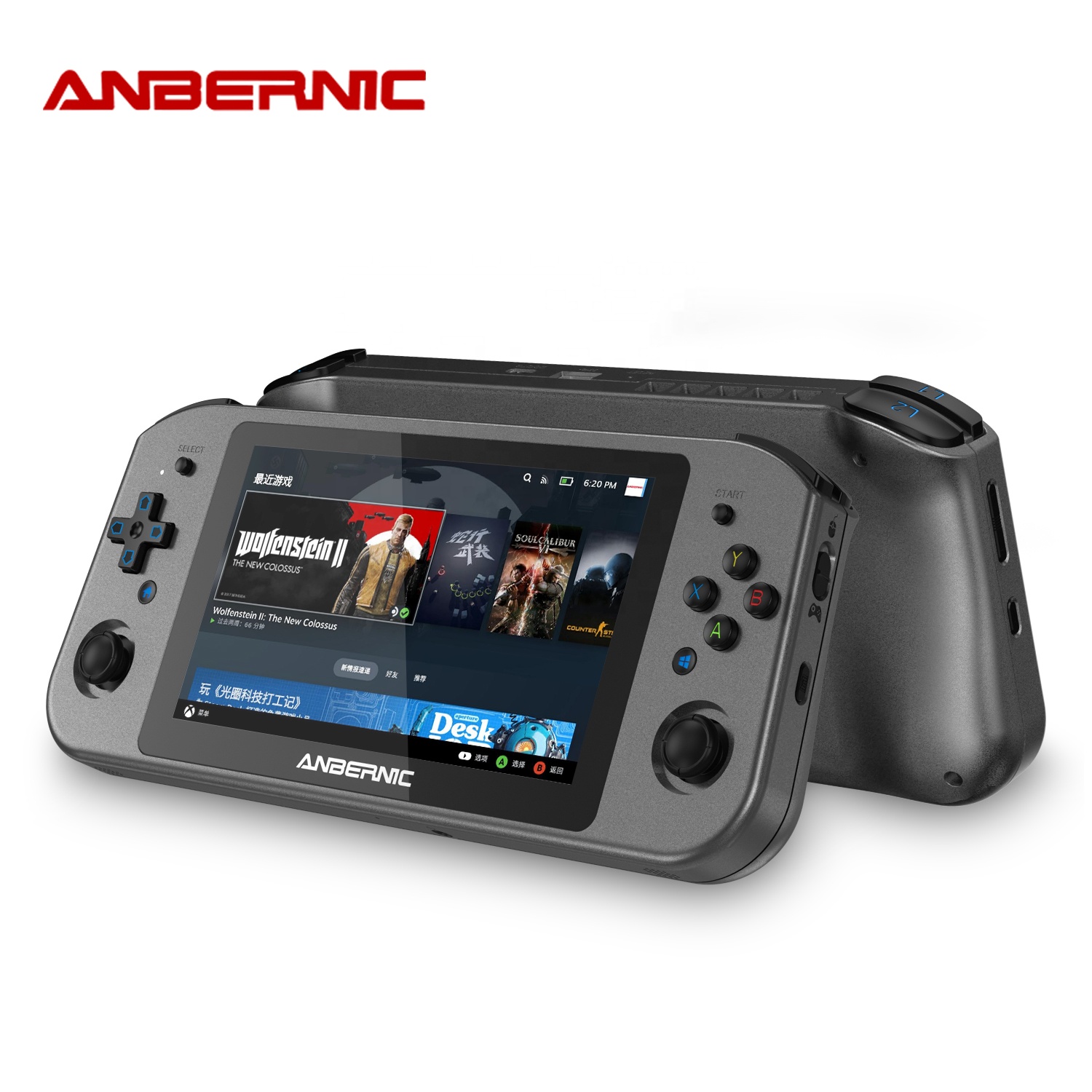 Supports Windows10 Portable Computer Mobile Game Players Handheld Game Consoles Anbernic Win600 Pc Handheld Gaming 
