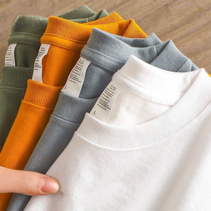 Wholesale Plain Men T Shirt 100% Cotton Custom Printing Tshirt Unisex White Tee Shirt Homme Coton Personalized T-shirt For Men 