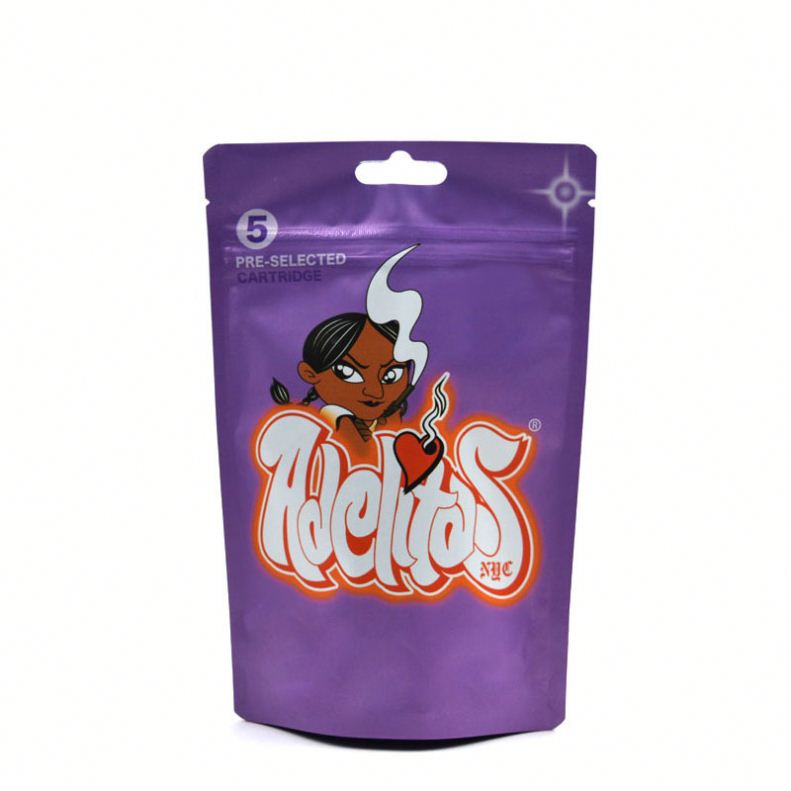 Plastic Bags Supplier Pure Aluminum Foil Food Packaging With Zipper Bag 